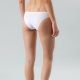 Pack 2X Bikini de Microfibra con Encaje 13126 Blanco