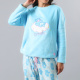 Pijama Coral/Microfleece Ajustable 33535 Celeste