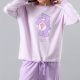 Pijama Polera Ajustable En Pretina 33532 Lila